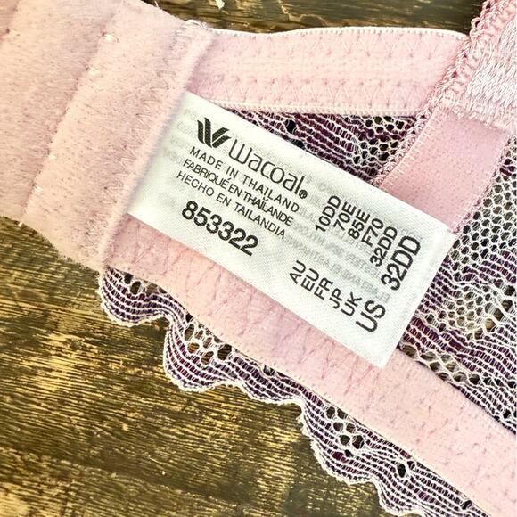 Wacoal 853322 Instant Icon Tshirt Bra in Fragrant Lilac/Pickled Beet – 32DD - Picture 13 of 13